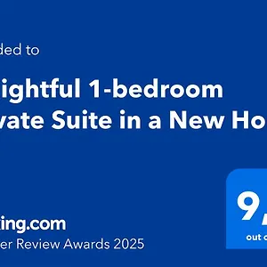  Homestay Delightful 1-bedroom Private In A New Canada
